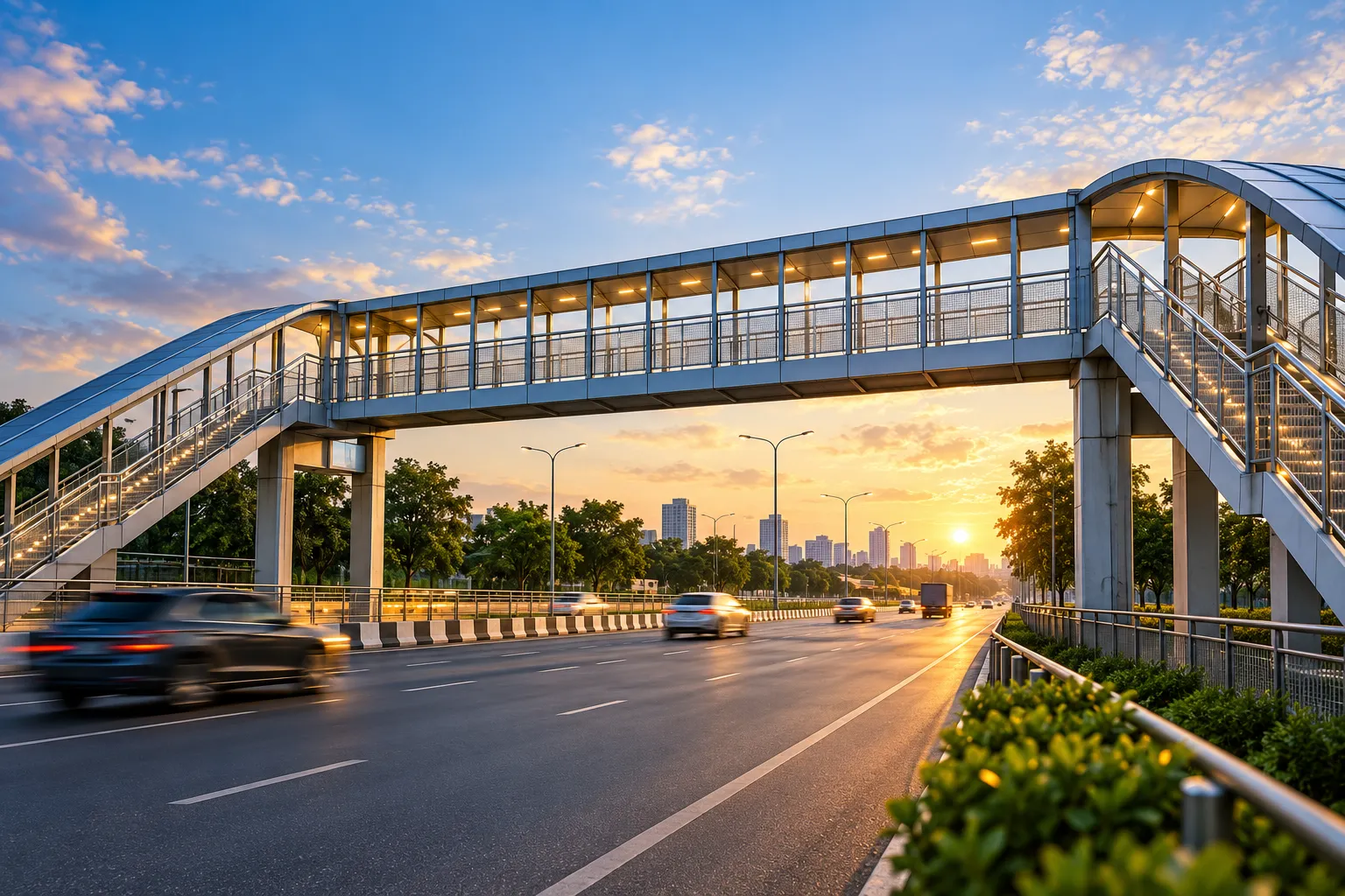 Foot Over Bridge (FOB) Tender Guide: DBFOT Model, Technical Specs & Bidding Requirements